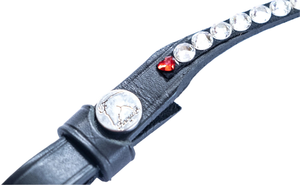 Finesse Stirnband - Kristall Swarovski mit Herz