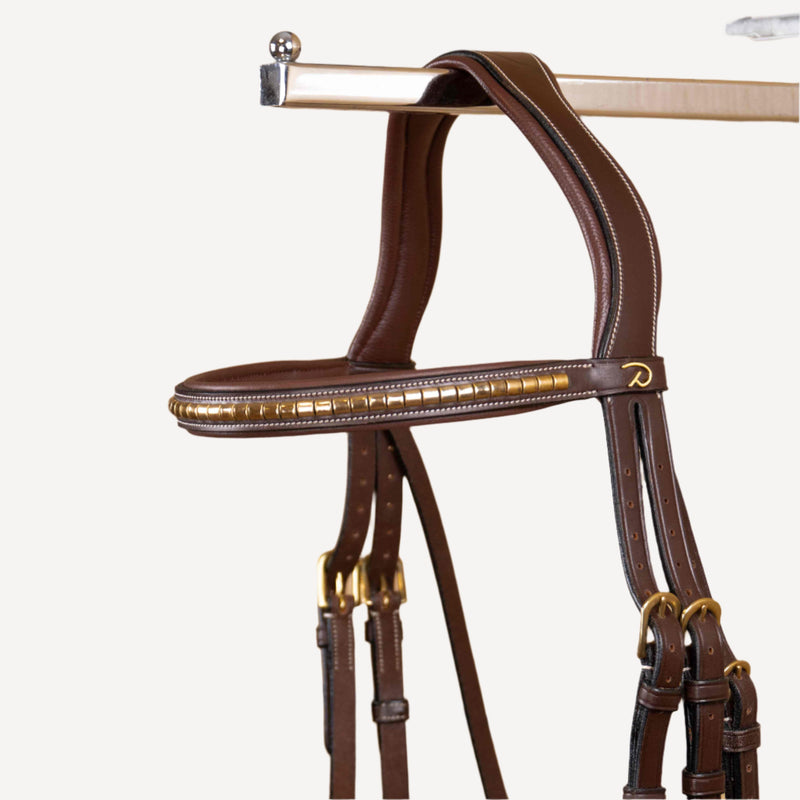 Dy'on Koperen Studs Rechte Frontriem