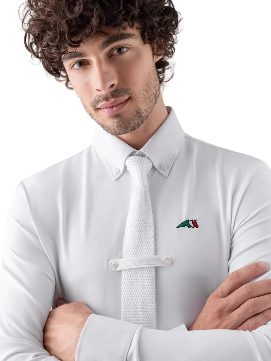 Equiline David Wedstrijdshirt - Lange Mouwen - Heren