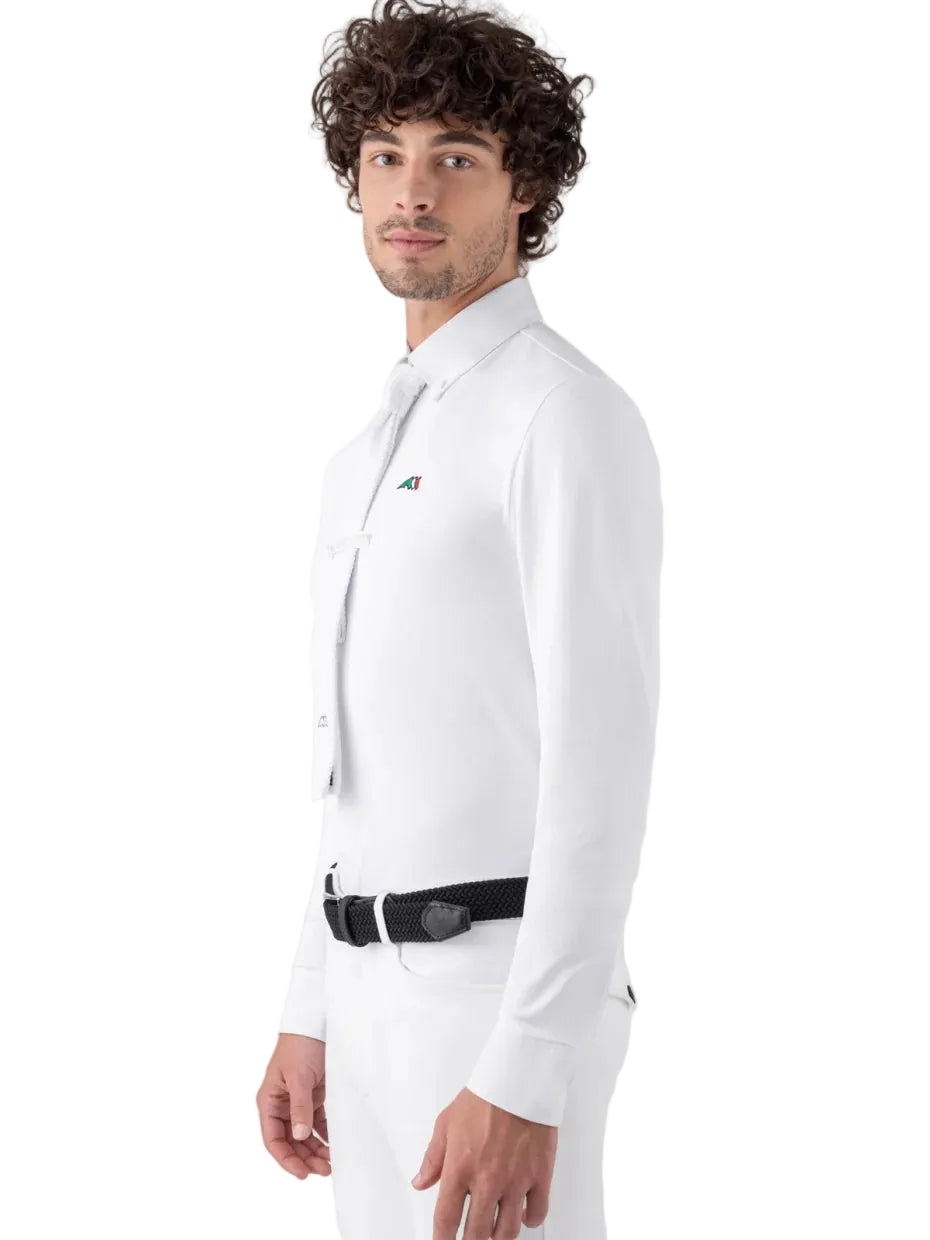 Equiline David Wedstrijdshirt - Lange Mouwen - Heren