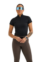 Maya Delorez Air Mesh Top - Short Sleeves - Women