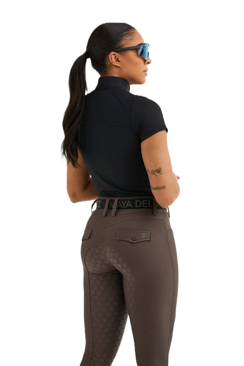 Maya Delorez Air Mesh Top - Short Sleeves - Women