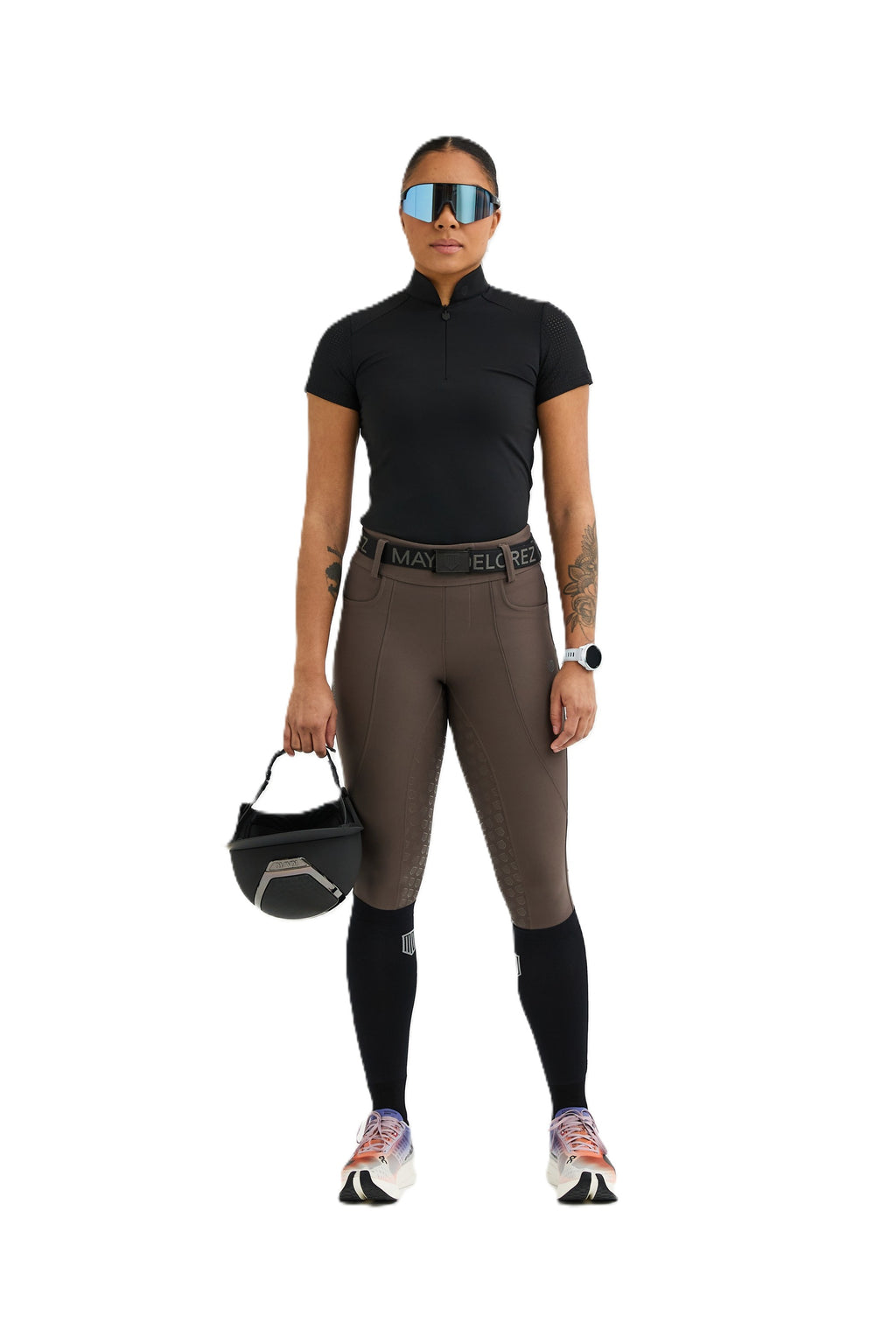 Maya Delorez Air Mesh Top - Short Sleeves - Women