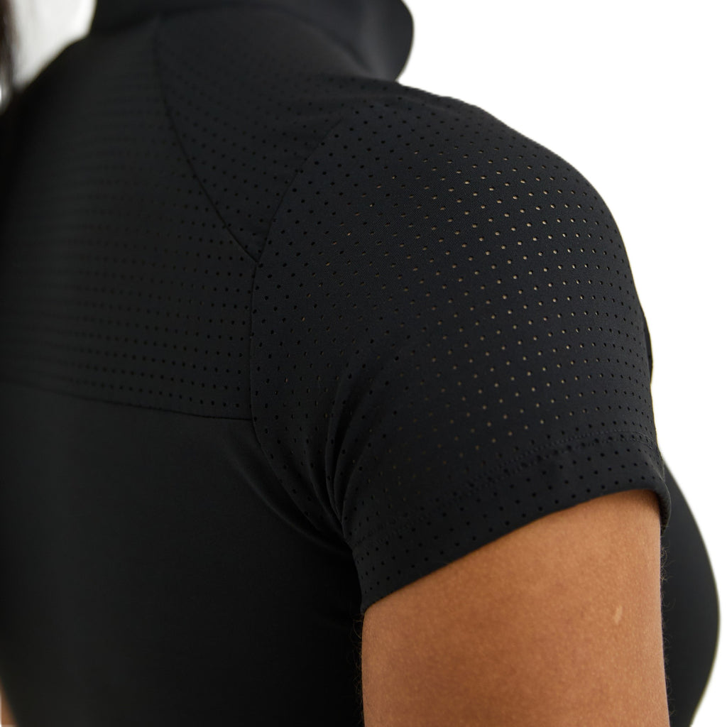 Maya Delorez Air Mesh Top - Short Sleeves - Women