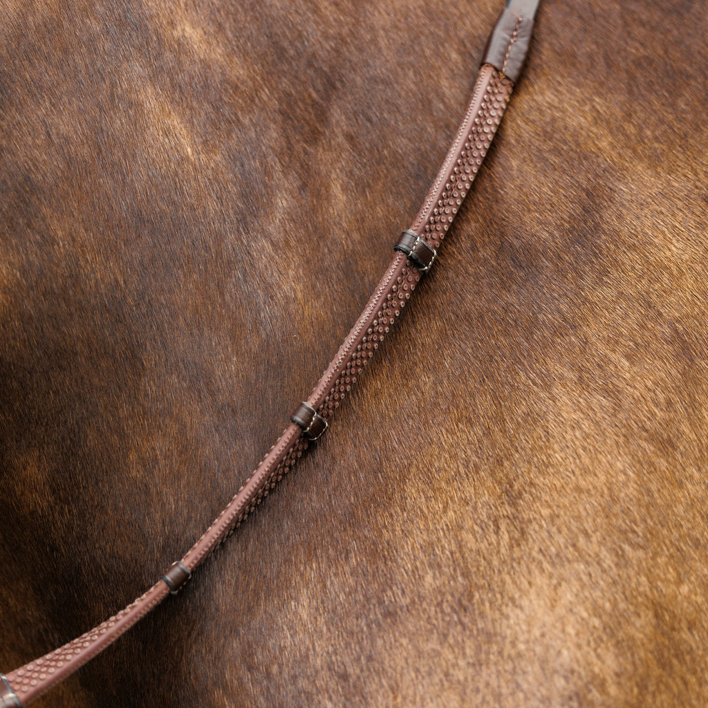 Emmers Rubber Reins with Stops - Fine