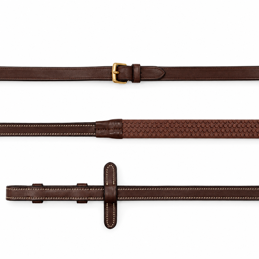 Emmers Rubber Reins - Wide
