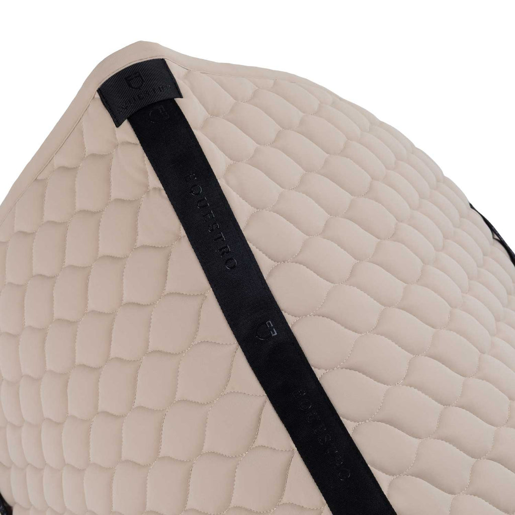 Equestro Saddle Pad Onion Jersey Black Line - Dressage