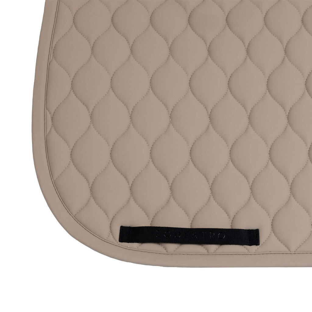 Equestro Saddle Pad Onion Jersey Black Line - Dressage