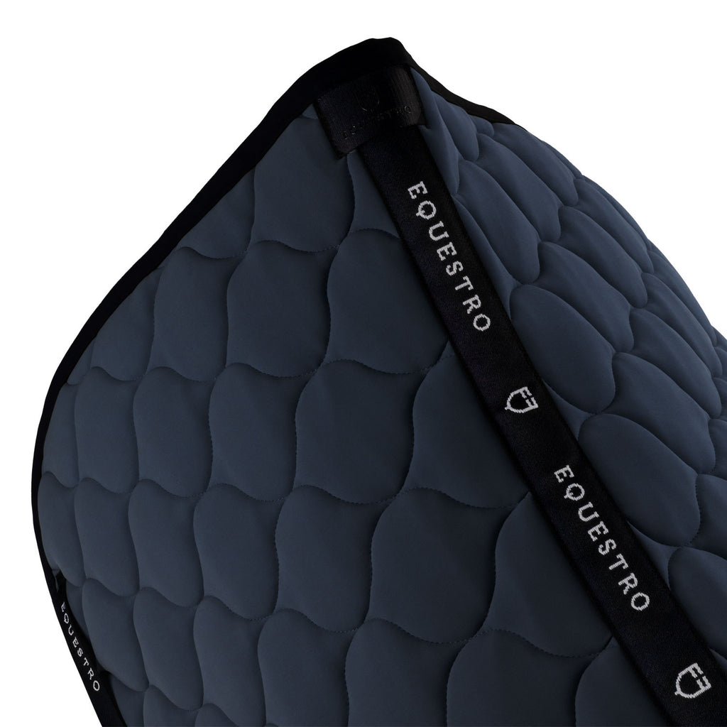 Equestro Saddle Pad Onion Jersey Black Line - Dressage