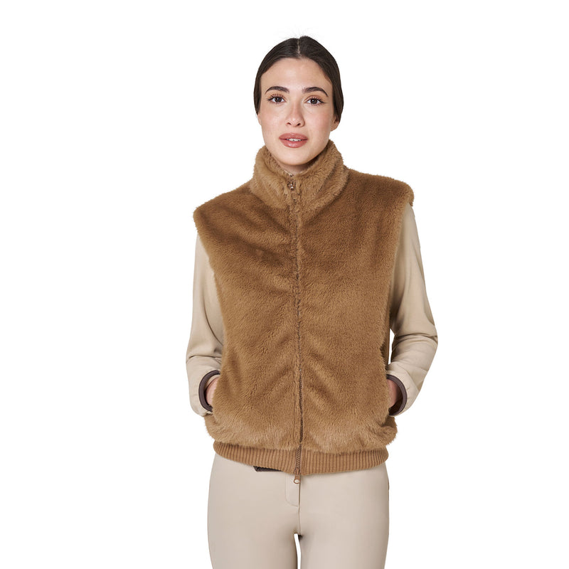 Equestro Vest Ecofur - Women