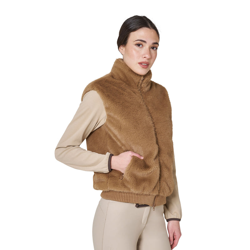 Equestro Vest Ecofur - Women