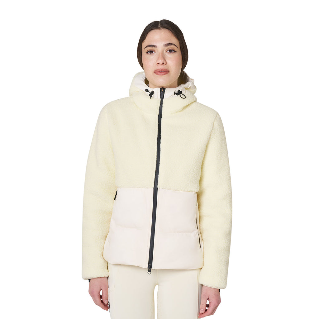 Equestro Jacket Teddy & Nylon - Women