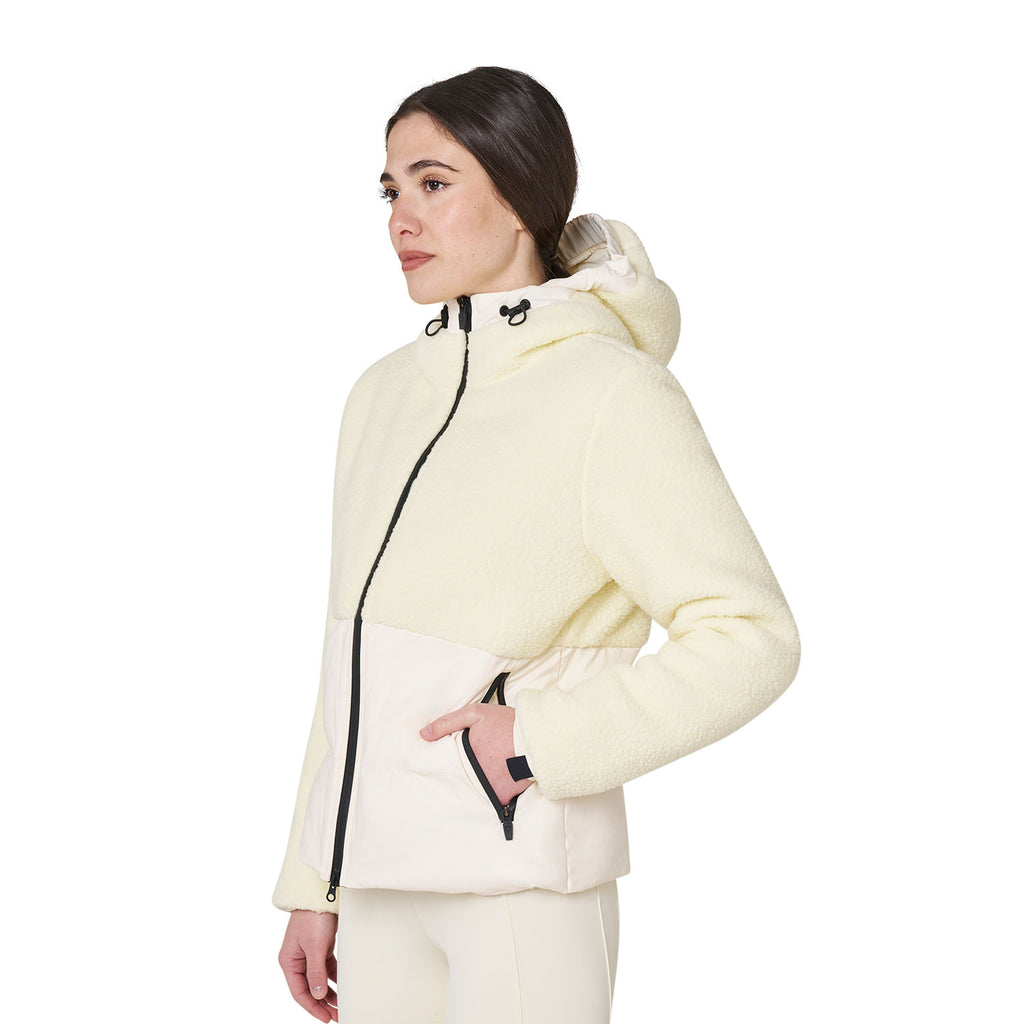 Equestro Jacket Teddy & Nylon - Women