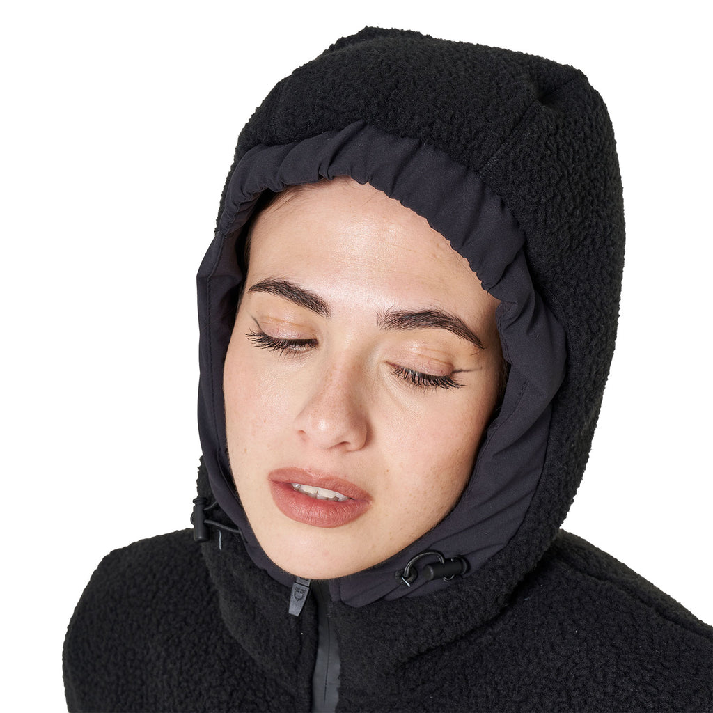 Equestro Jacket Teddy & Nylon - Women