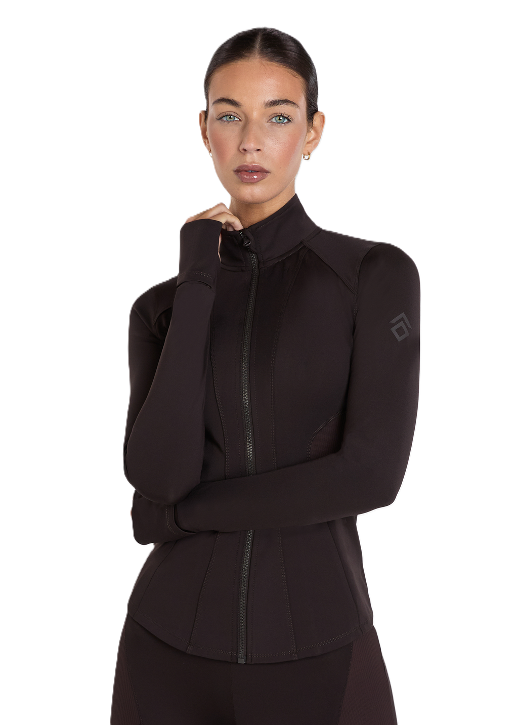 Aztec Diamond Core Fitted Jacket - Woman