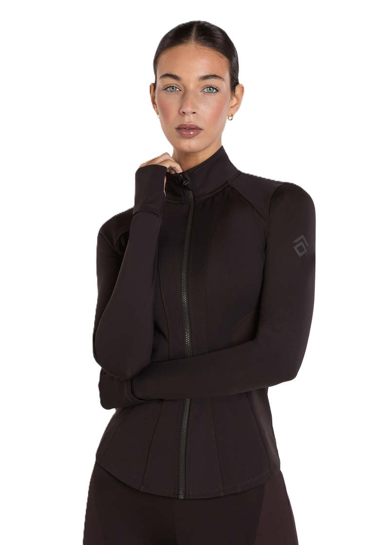 Aztec Diamond Core Fitted Jacket - Woman