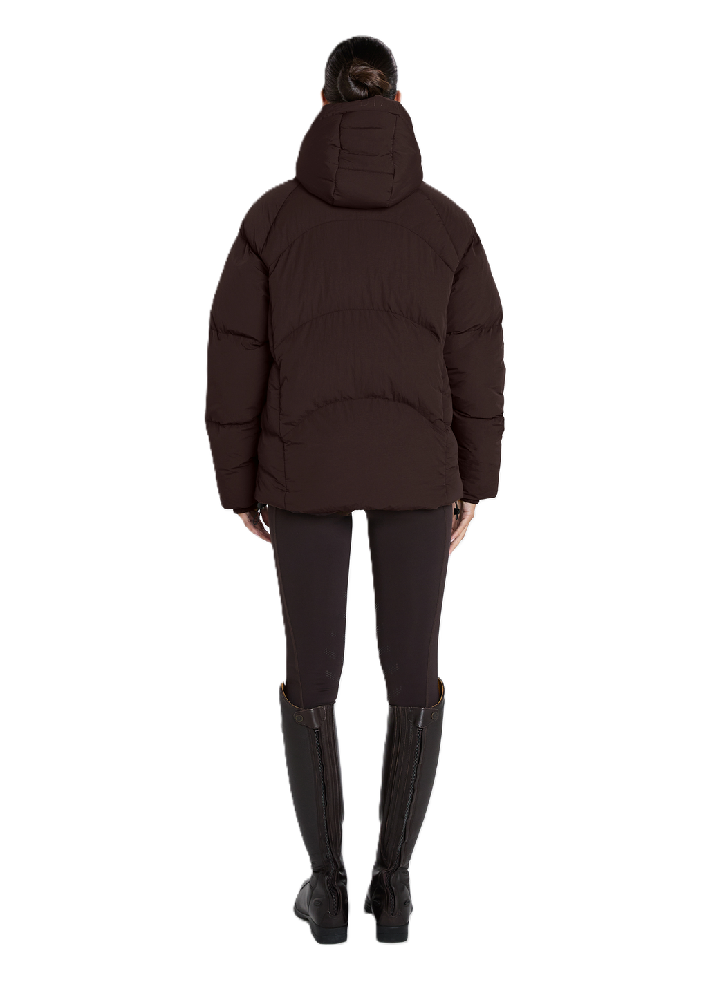 Aztec Diamond Matte Puffer Jacket - Women