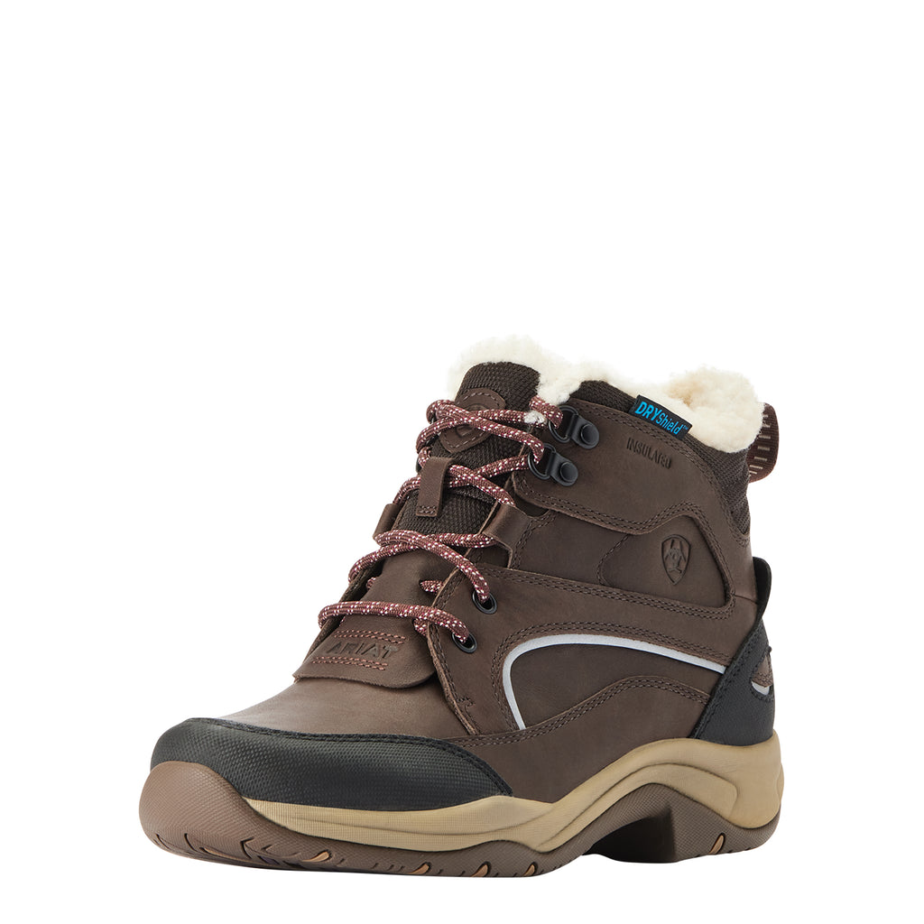 Bottes Ariat Telluride isolées - Imperméables - Marron foncé - Femme