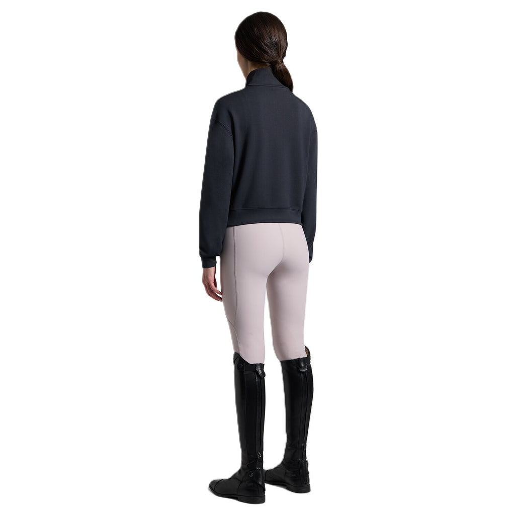 Cavalleria Toscana Hoodie Jersey Reißverschluss - Damen
