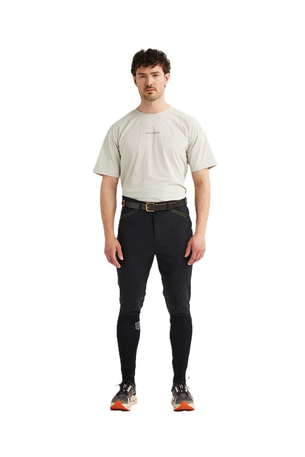 Maya Delorez Sportreithose - Knie-Grip - Herren