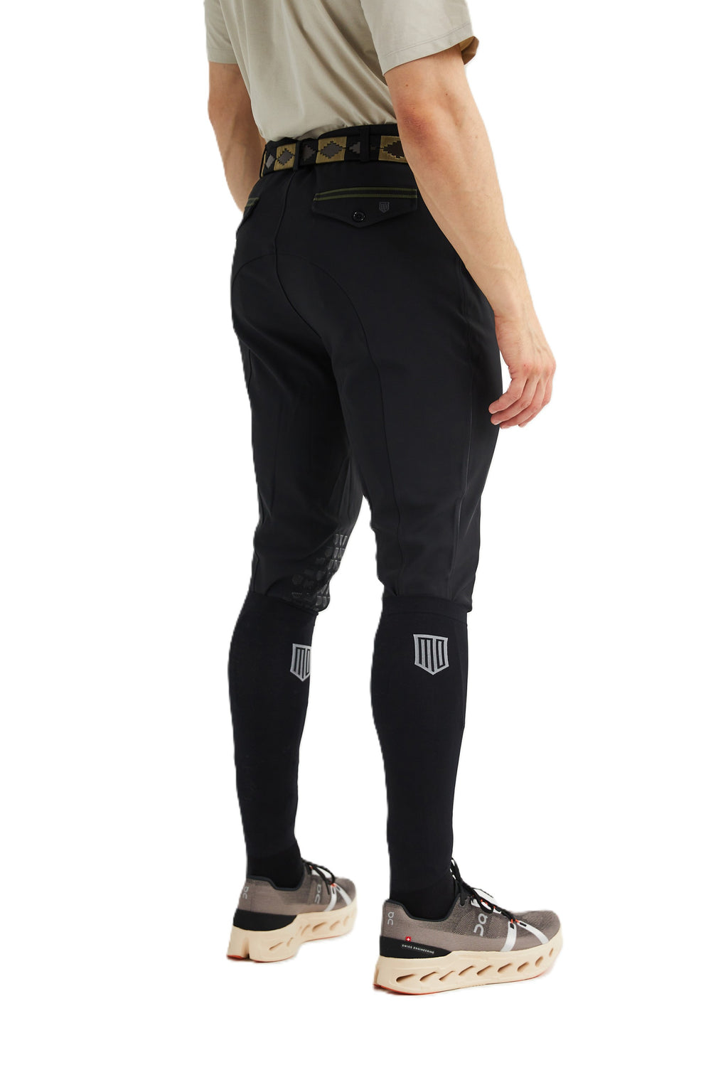 Maya Delorez Sportreithose - Knie-Grip - Herren
