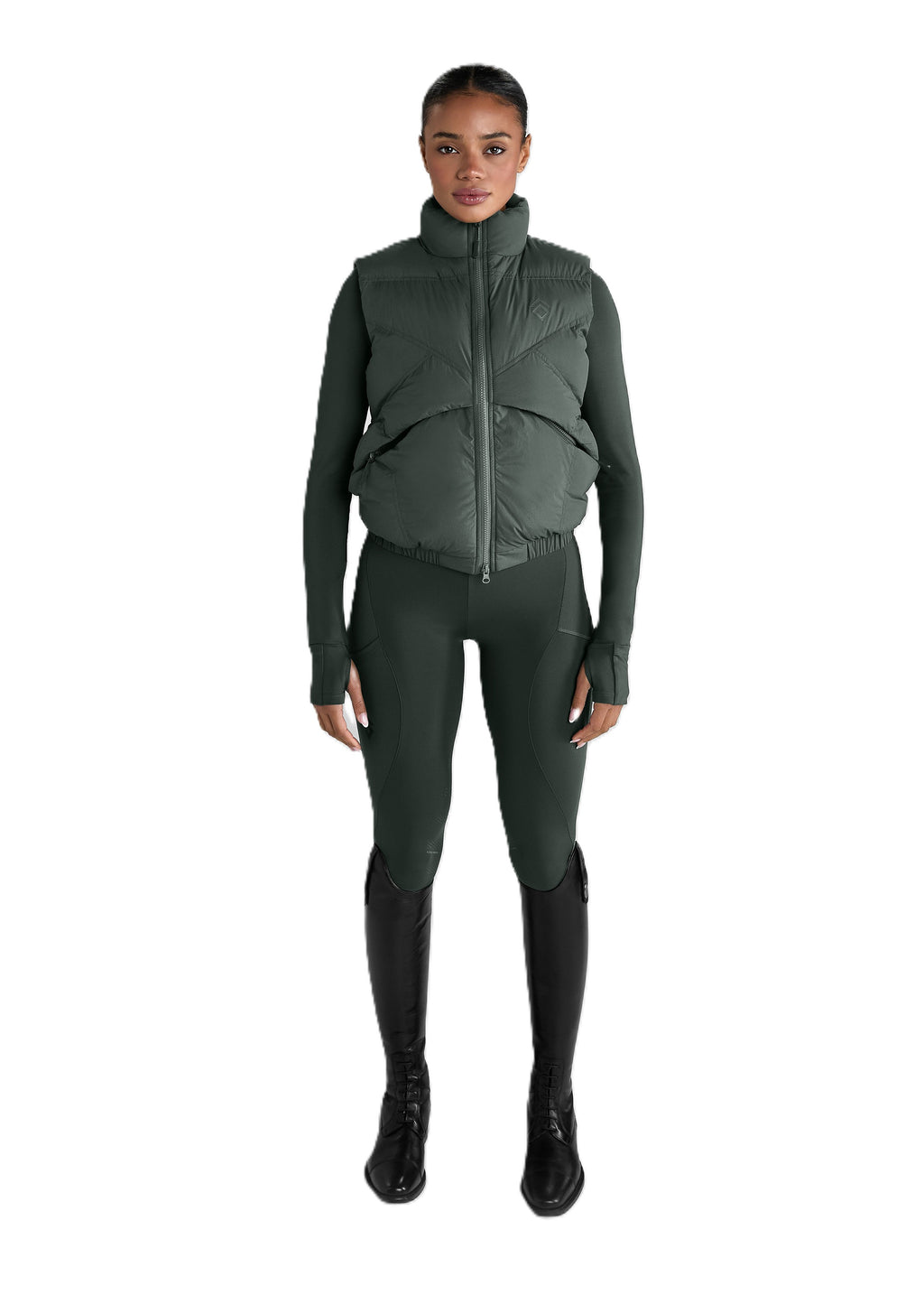 Aztec Diamond Bodywarmer Mid Layer - Damen