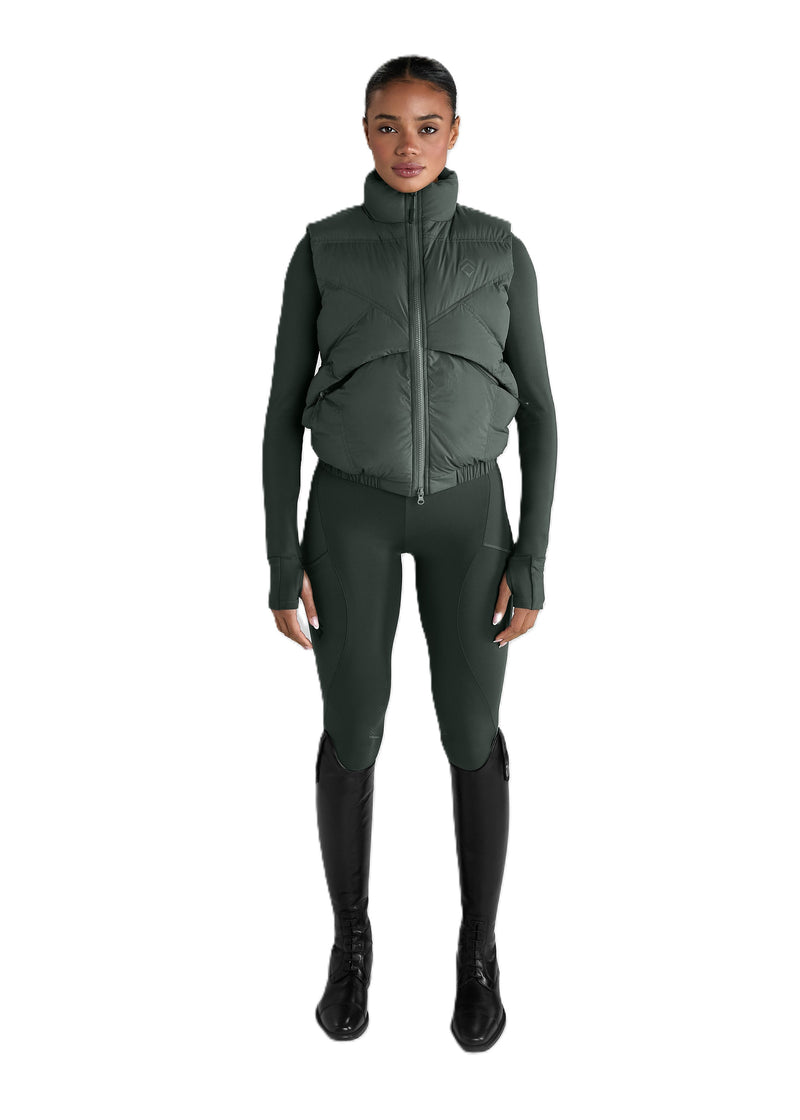 Aztec Diamond Bodywarmer Mid Layer - Women