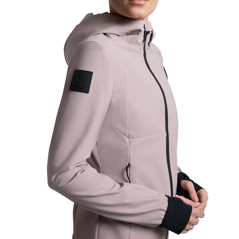Cavalleria Toscana Jacket Thermal Hooded Performance Softshell - Women