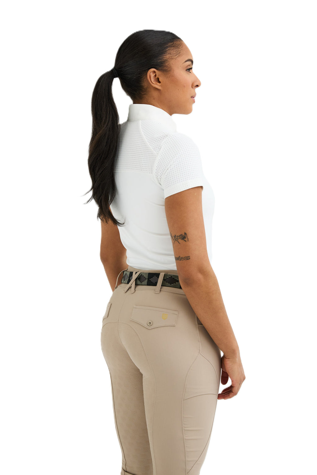 Maya Delorez Air Mesh Top - Short Sleeves - Women