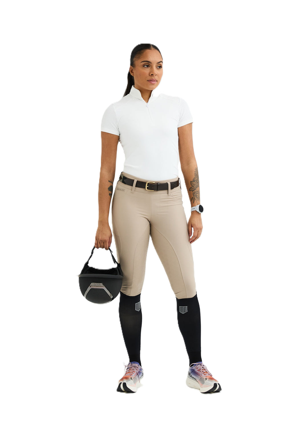 Maya Delorez Air Mesh Top - Short Sleeves - Women