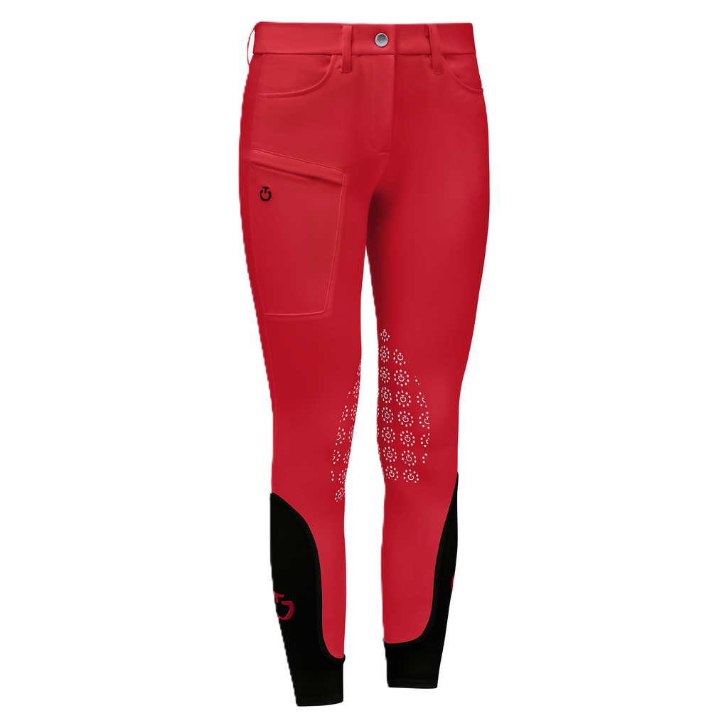 CT Reithose - Knie-Grip - Reißverschlusstasche - Mädchen