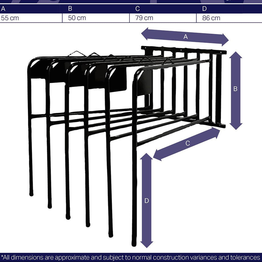 Deckenhalter für 6 Decken