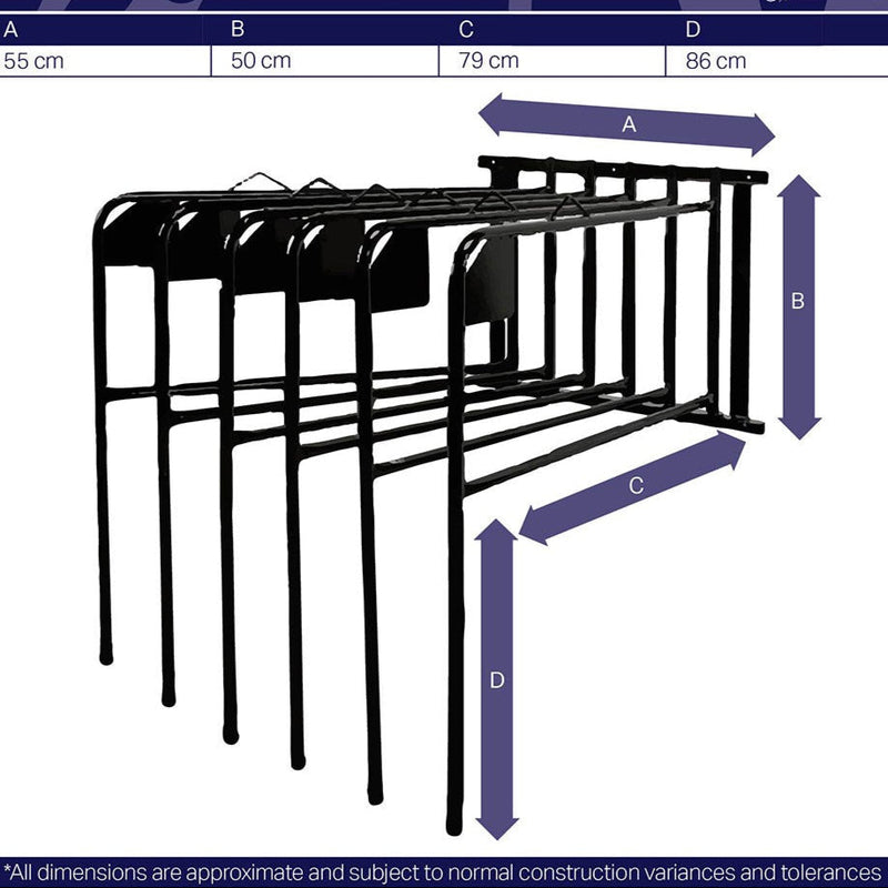 Deckenhalter für 6 Decken