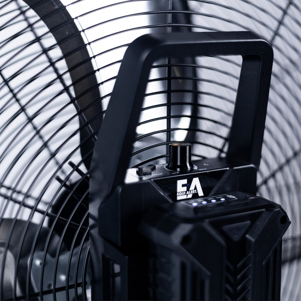 Equi Alert Air Draadloze Ventilator - Dubbele Accu