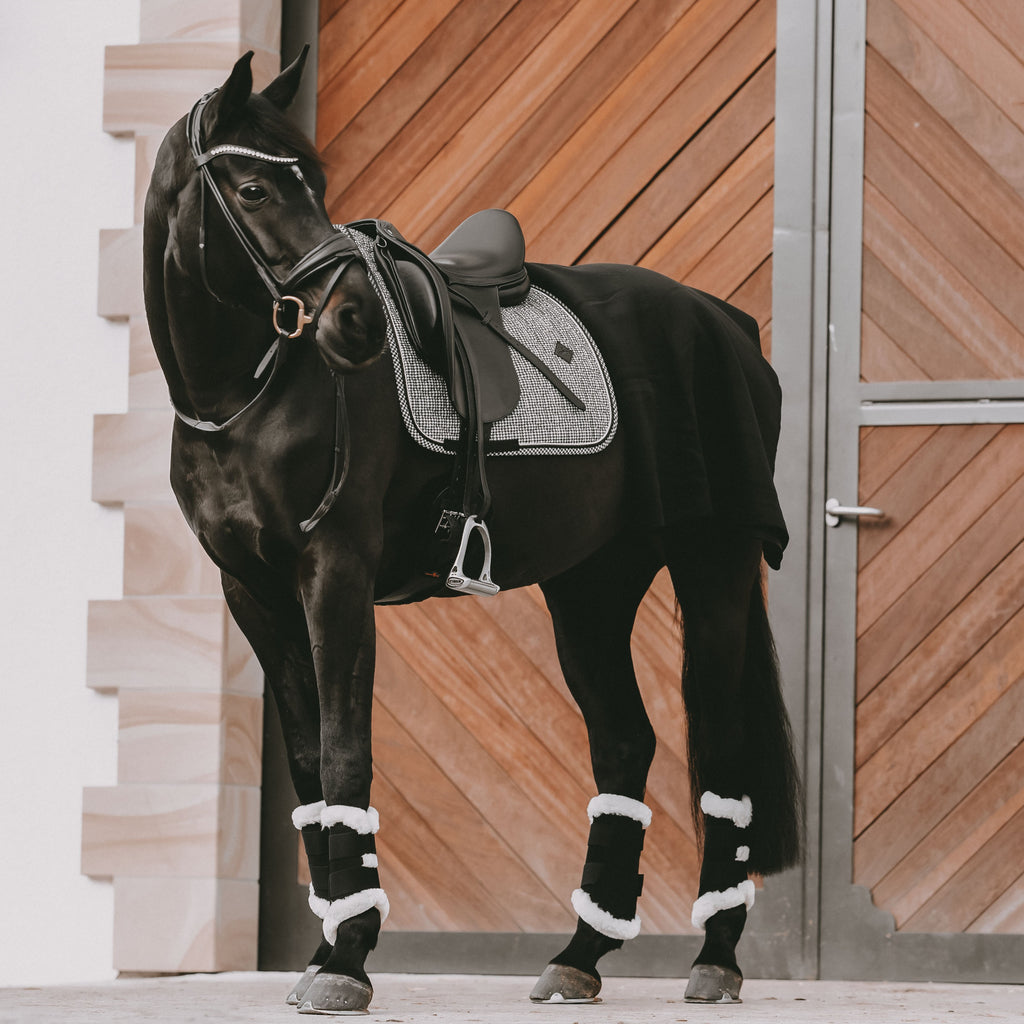 Kentucky Sattelpad Pied-De-Poule Dressur