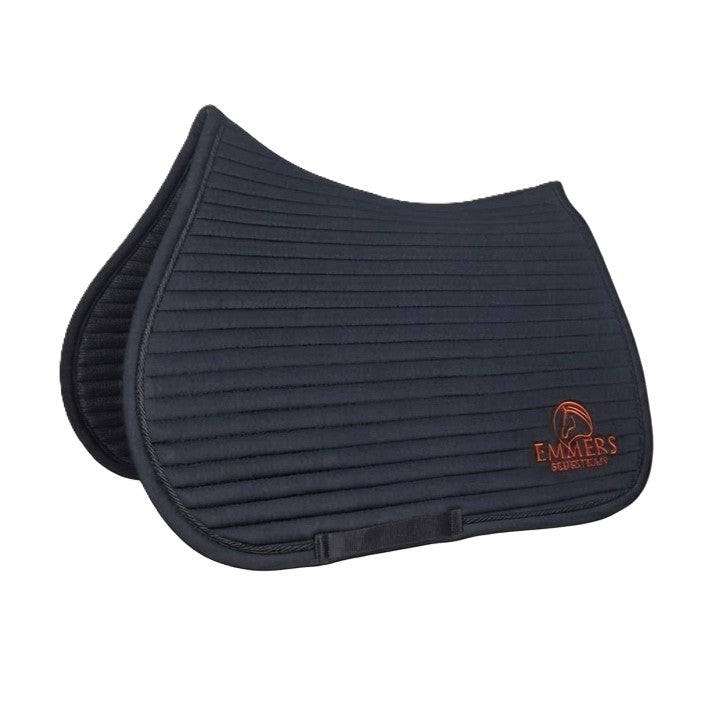 Emmers Saddle Pad Deluxe Logo - Jumping