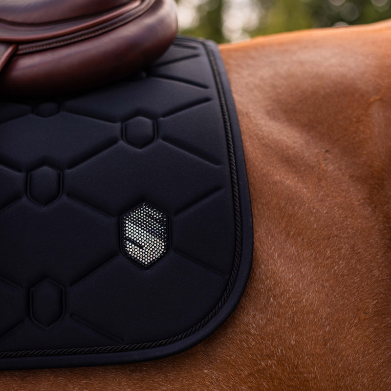 Samshield Zadeldekje SpineShield Swarovski - Jumping