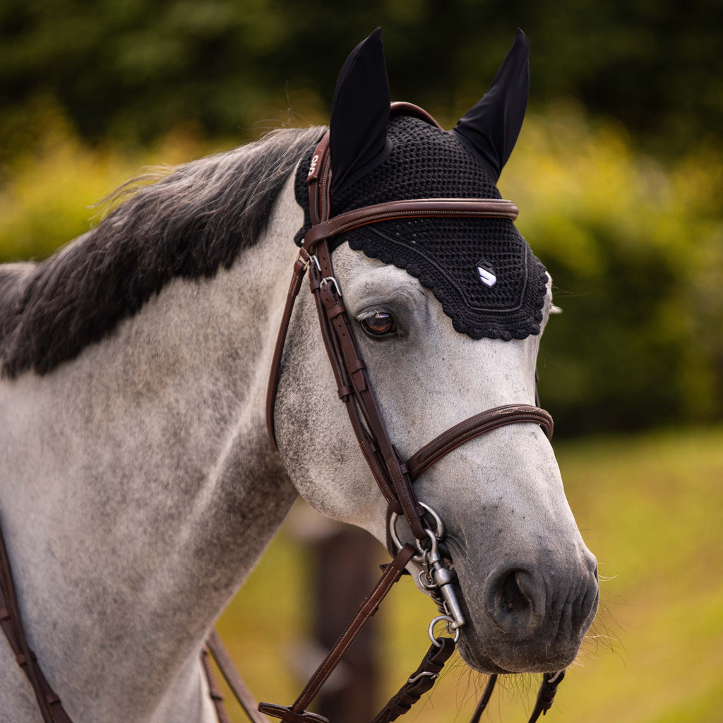 Samshield Fliegenhaube FlyShield-Stickerei