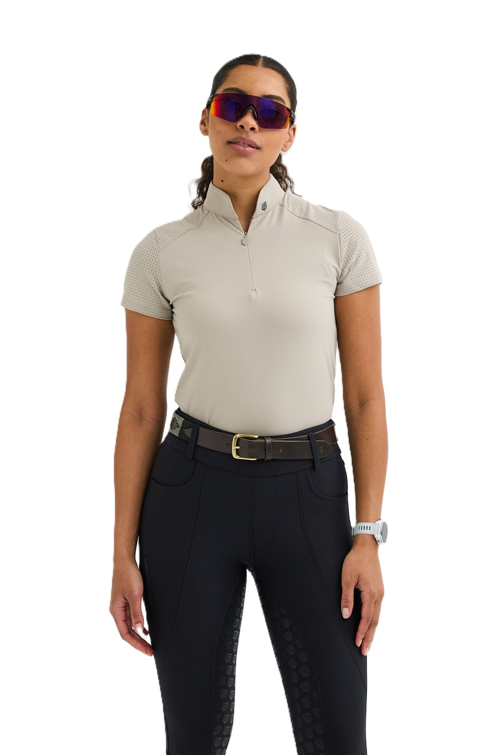 Maya Delorez Air Mesh Top - Short Sleeves - Women
