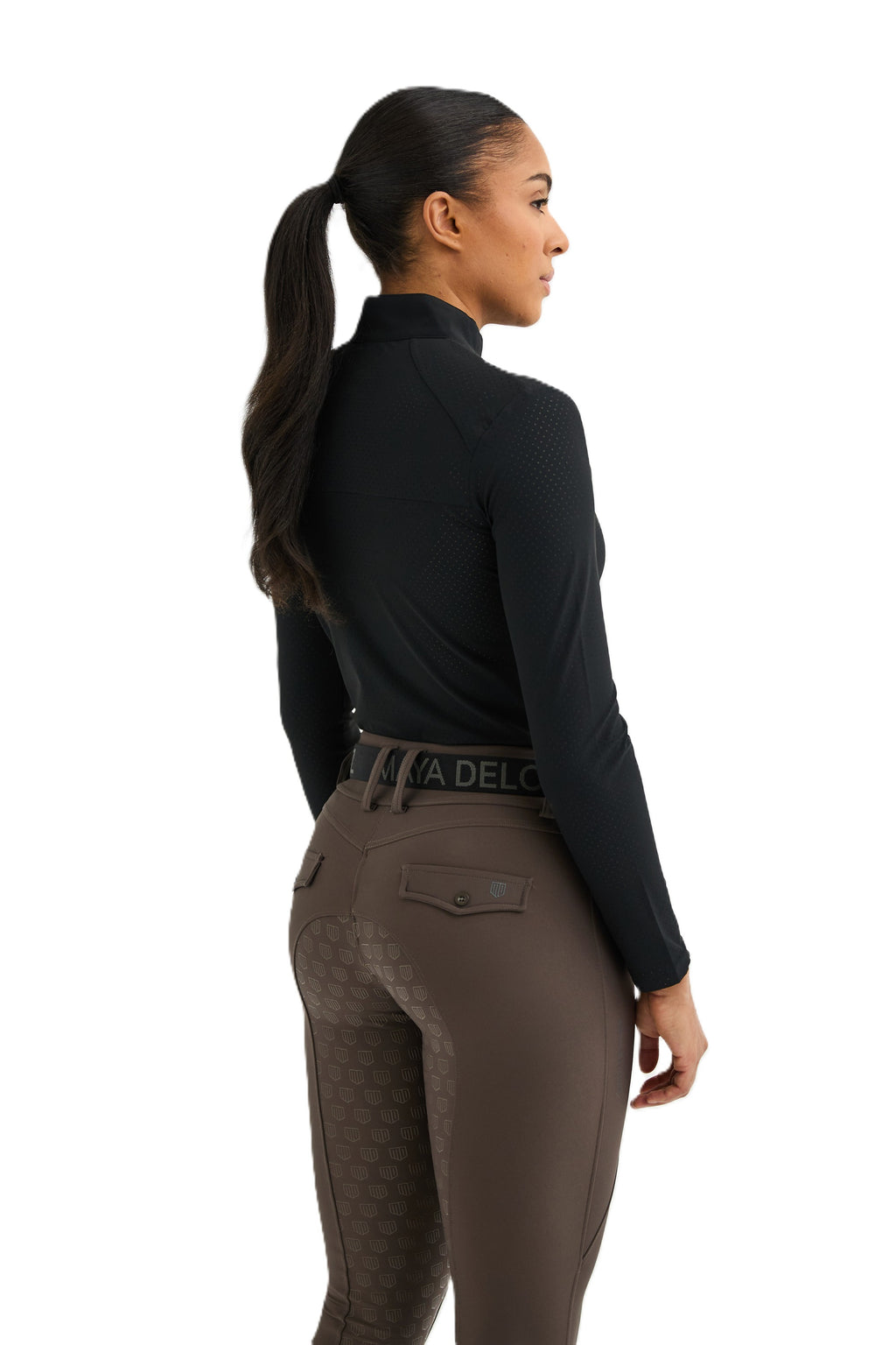 Maya Delorez Full Air Mesh Top - Long Sleeves - Women
