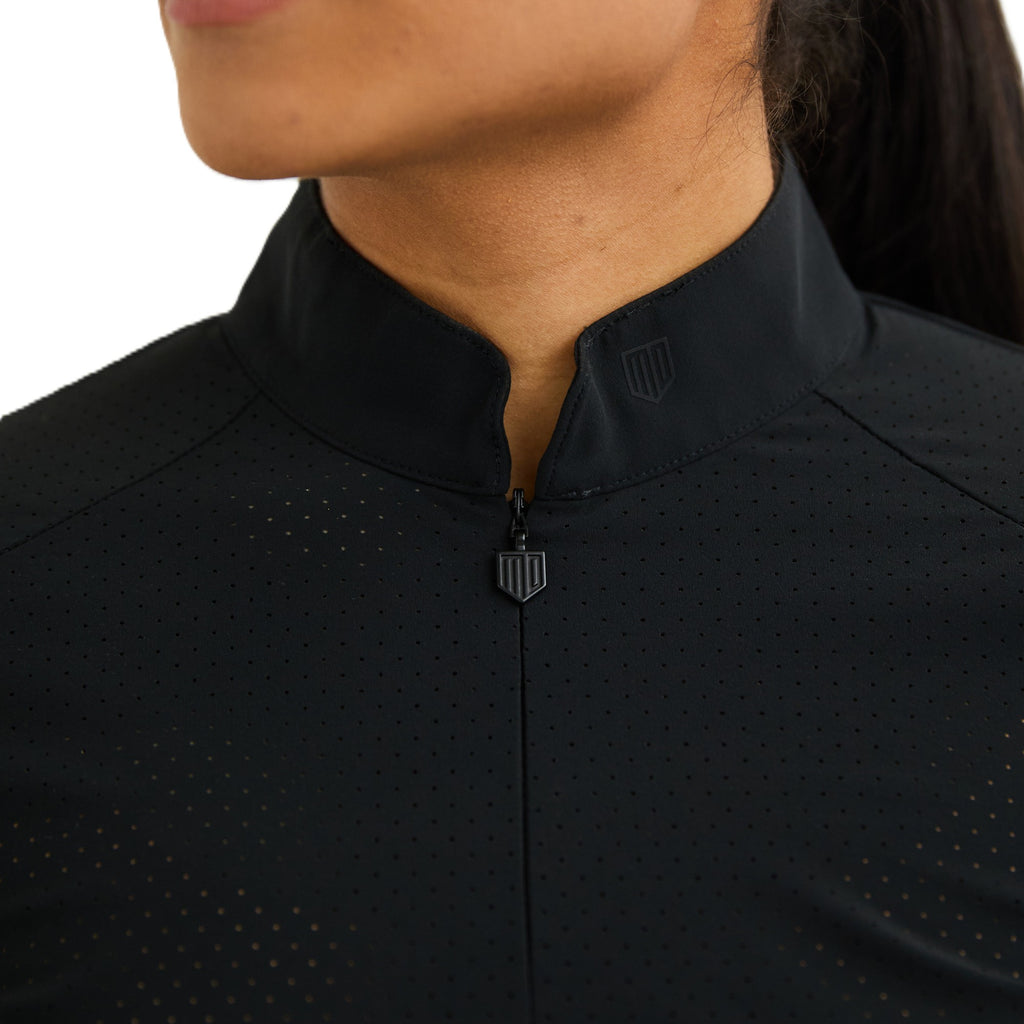 Maya Delorez Full Air Mesh Top - Long Sleeves - Women