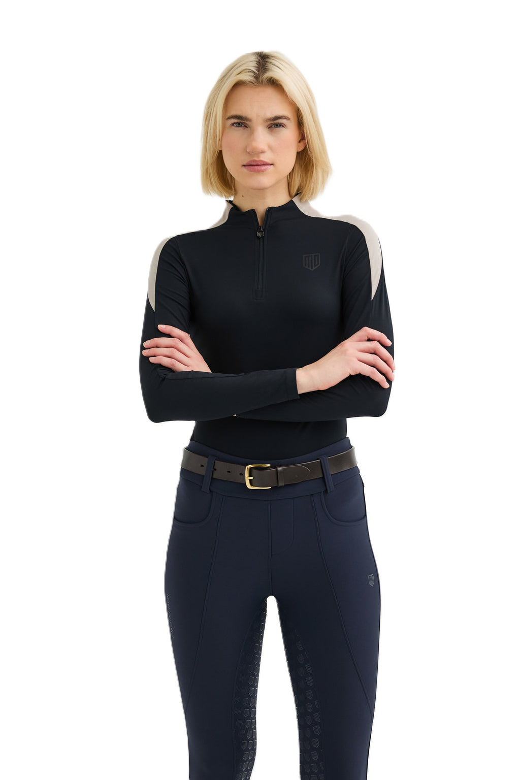 Maya Delorez Fitted Half Zip - Long Sleeves - Women