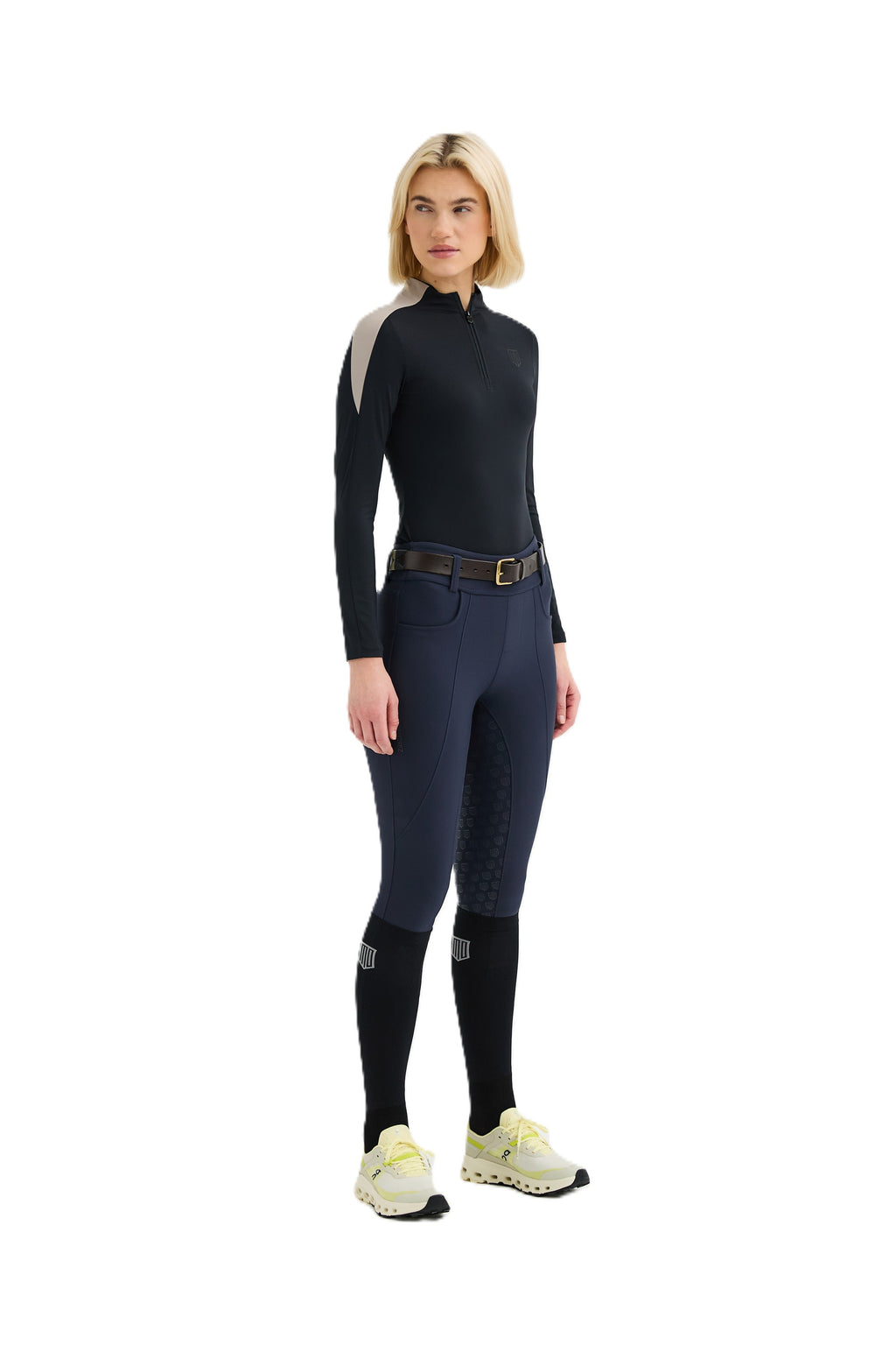 Maya Delorez Fitted Half Zip - Long Sleeves - Women