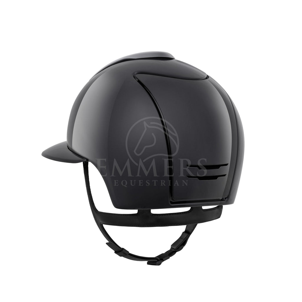 KEP Italia Cromo 2.0 / Polish Zwart / Vorder- und Rückseite Textil Zwart / Grill Textil Zwart / Gestell Grid Sub Button Polish Zwart / Polo Klappe Polish Zwart / Schwarzer Kinnriemen