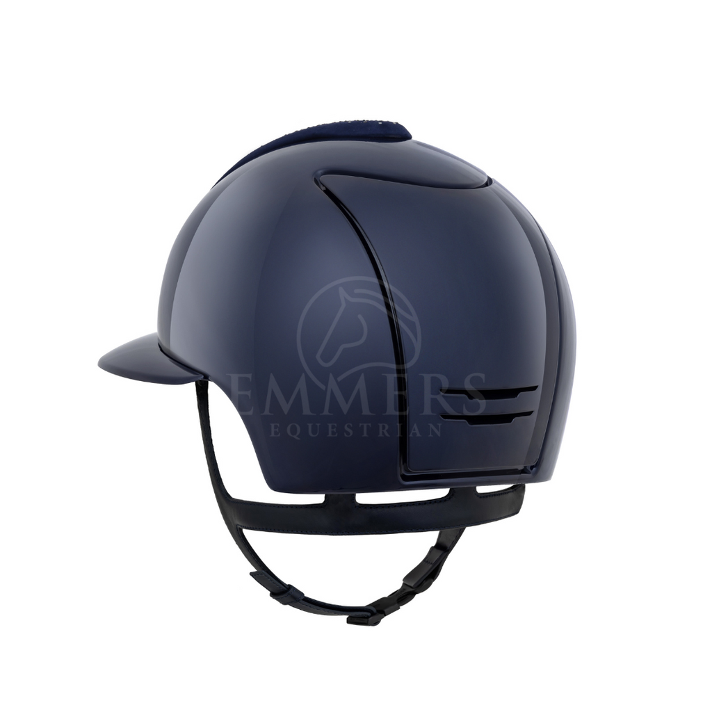 KEP Italia Cromo 2.0 - Polish Metal Blauw - Suede Swarovski Zilver