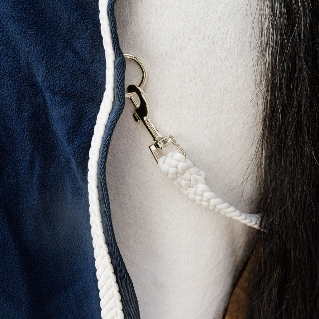 Kentucky Fleece-Decke - Geflochtener Kordel