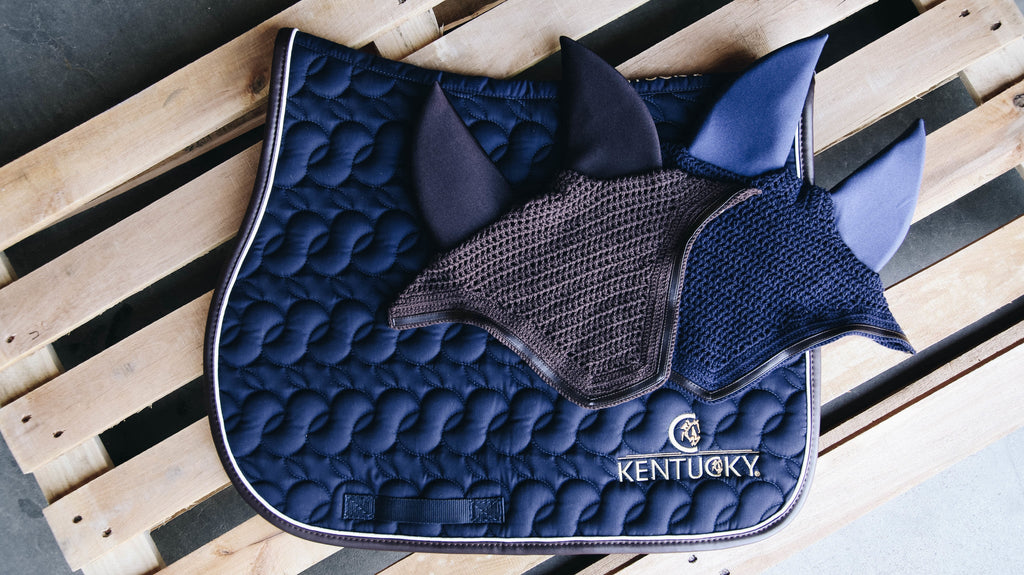 Kentucky Tapis de selle avec logo - Saut d'obstacles