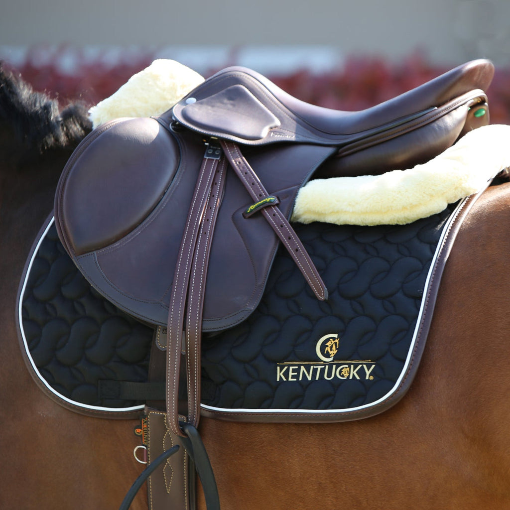 Kentucky Tapis de selle avec logo - Saut d'obstacles