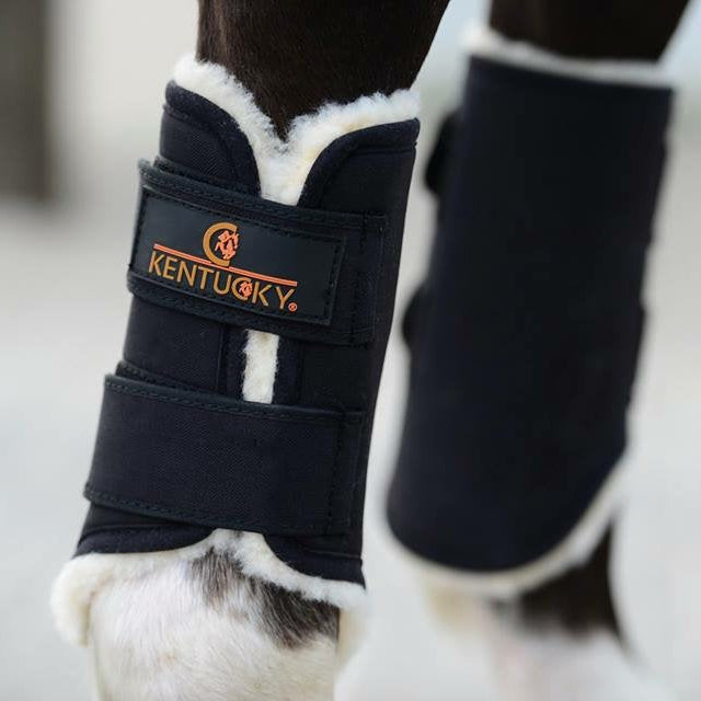 Kentucky Turnout Stiefel Solimbra - Lammfell - Hinterhand