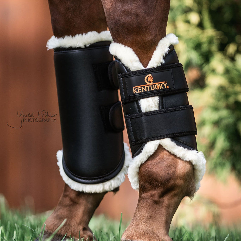 Bottes Kentucky Turnout - Cuir + Peau de mouton - Postérieur